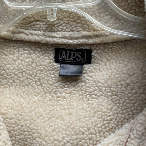 ALPS suede like Sherpa jacket. Size small. Gently used, in great condition. - Picture 2 of 3